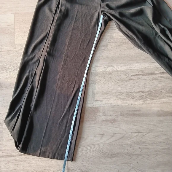 Venus One-Shoulder Draped Front Black Special Occasion Jumpsuit, Women's 10 - Picture 11 of 13